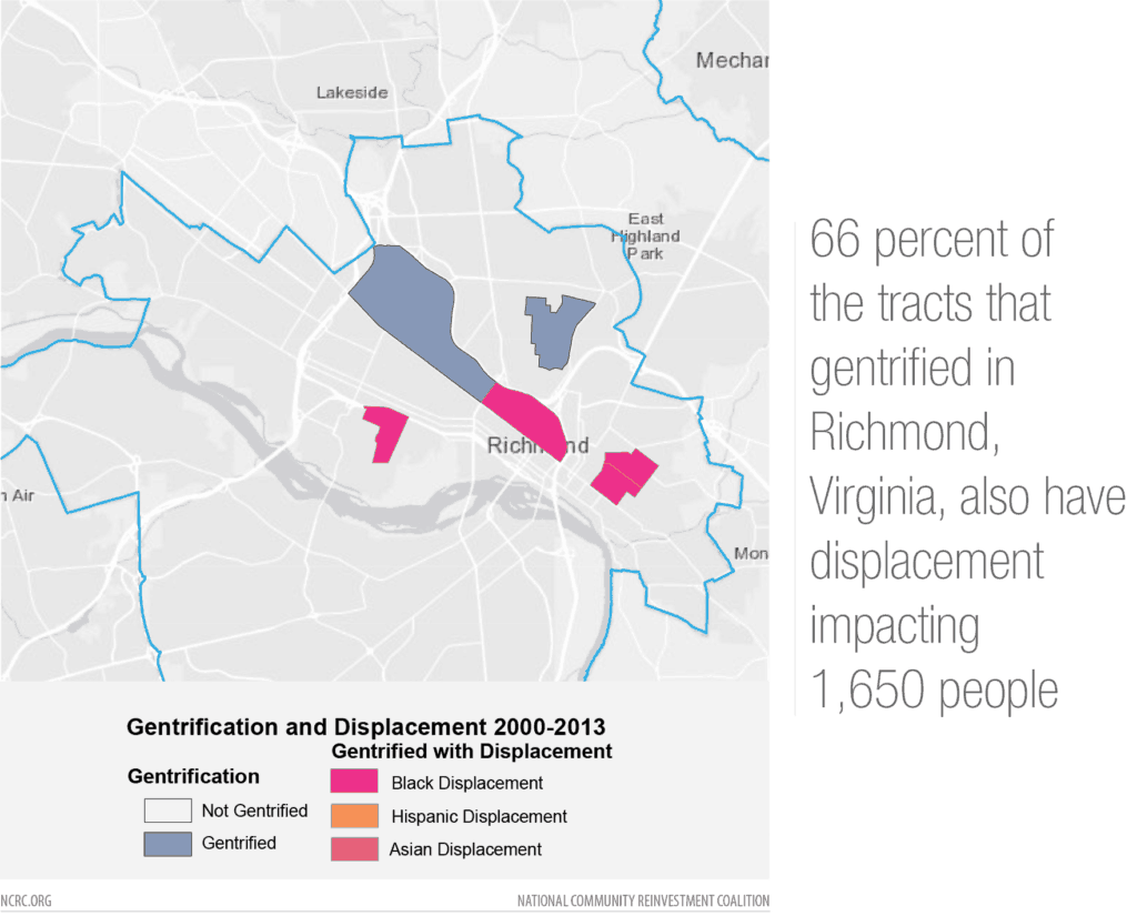 Richmond gentrification map
