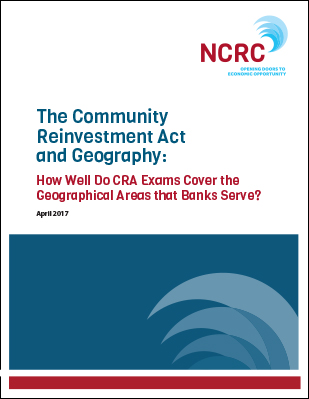 The Community Reinvestment Act and Geography