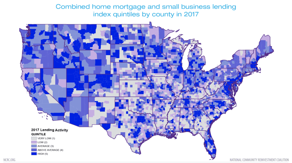 Map lending index