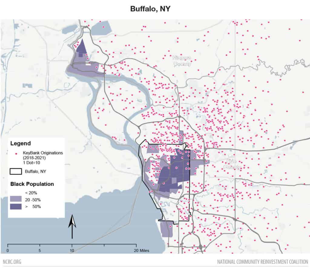 Buffalo, NY map