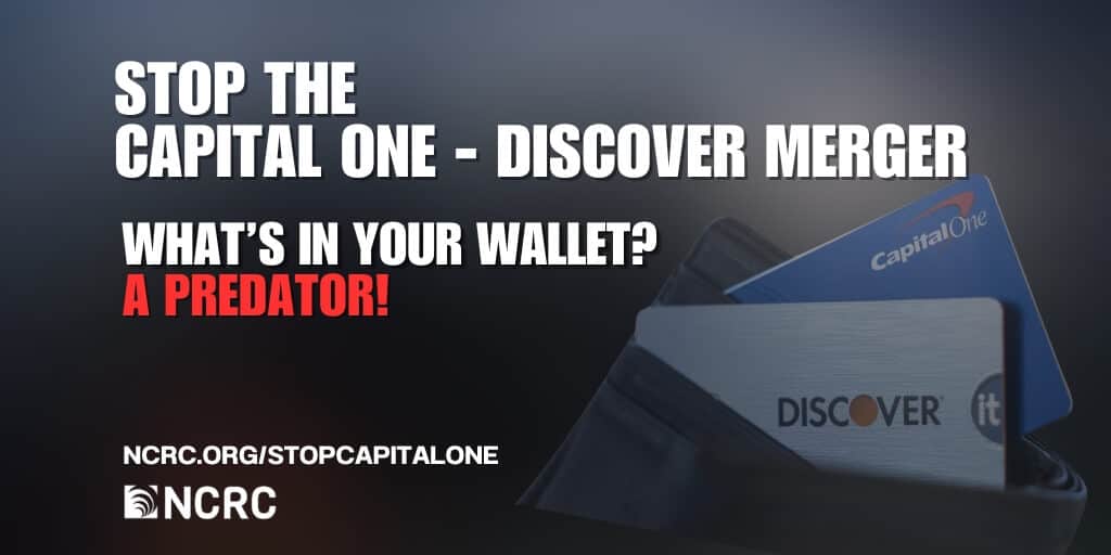 ANALYSIS: Capital One-Discover “Community Benefits Plan” Contains Less ...