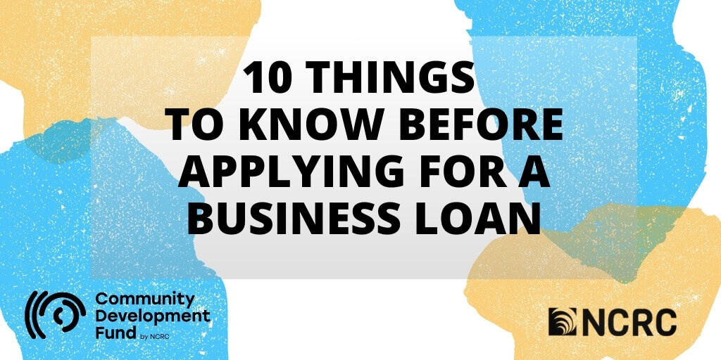 CDF - 10 things to know about applying for a business loan